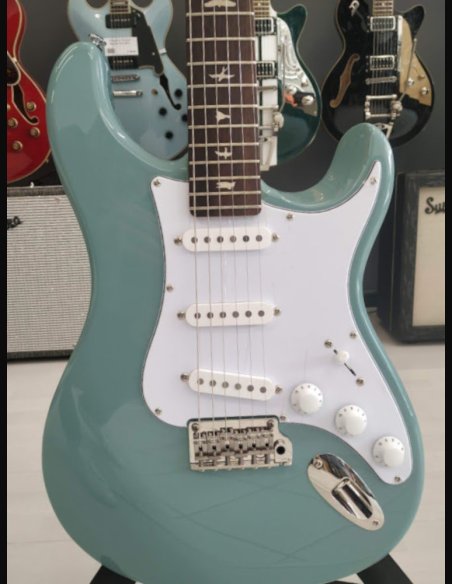 PRS SE Silver Sky Stone Blue