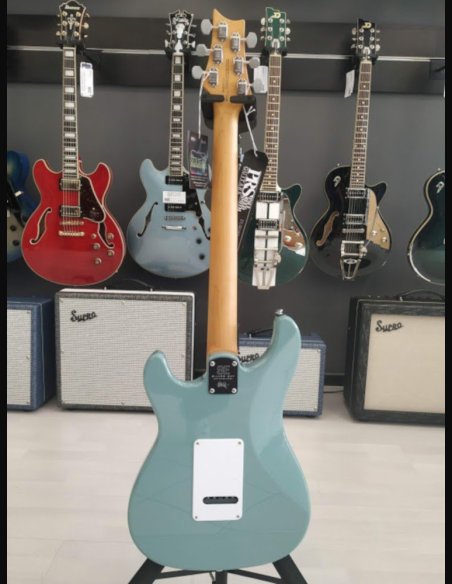 PRS SE Silver Sky Stone Blue