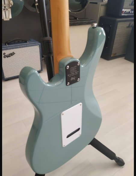 PRS SE Silver Sky Stone Blue