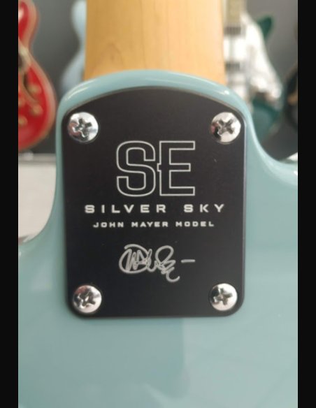 PRS SE Silver Sky Stone Blue
