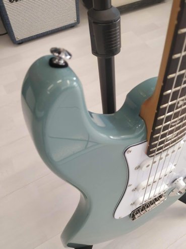 PRS SE Silver Sky Stone Blue