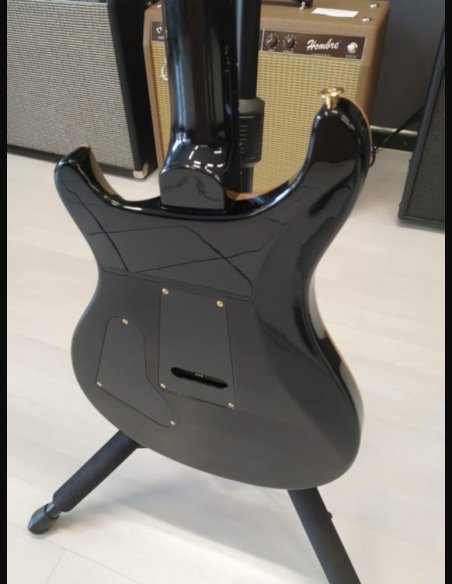 PRS Custom 24 Top 10 Thin Gray Black