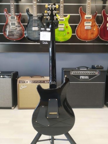 PRS Custom 24 Top 10 Thin Gray Black