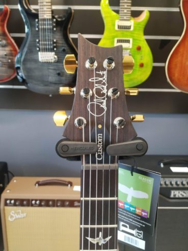 PRS Custom 24 Top 10 Thin Gray Black