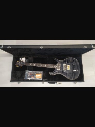 PRS Custom 24 Top 10 Thin Gray Black