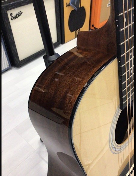 Martin D-12E Sitka/Sapele Gloss Folk Elettrificata w/soft shell