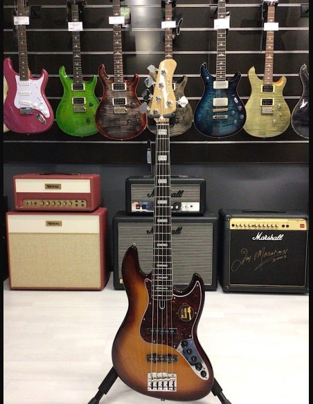 Sire Marcus Miller M V7 Alder-5 TS (2nd Gen) Tobacco Sunburst Basso Elettrico