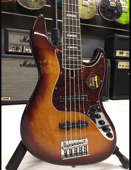 Sire Marcus Miller M V7 Alder-5 TS (2nd Gen) Tobacco Sunburst Basso Elettrico