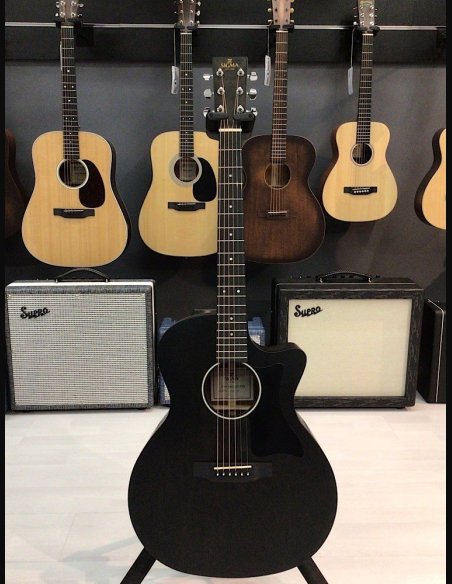 Sigmaguitars GMC-STE BKB Serie ST OM Blakburst Cutaway