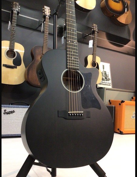 Sigmaguitars GMC-STE BKB Serie ST OM Blakburst Cutaway