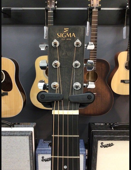 Sigmaguitars GMC-STE BKB Serie ST OM Blakburst Cutaway