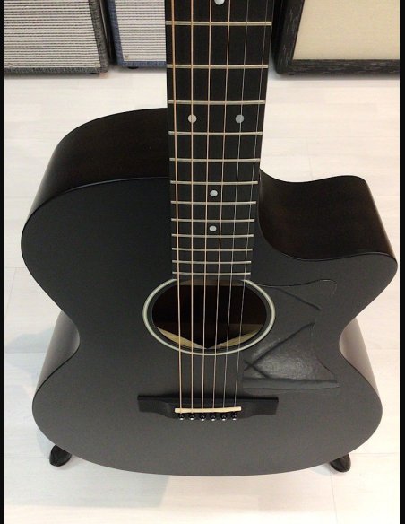 Sigmaguitars GMC-STE BKB Serie ST OM Blakburst Cutaway