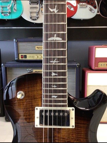 PRS SE SC McCarty 594 Black Gold Burst