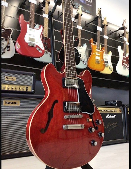 Gibson 339 Custom Shop Cherry RedSN CS252054  Anno 2012