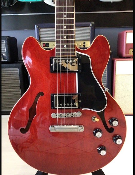 Gibson 339 Custom Shop Cherry RedSN CS252054  Anno 2012