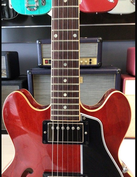 Gibson 339 Custom Shop Cherry RedSN CS252054  Anno 2012