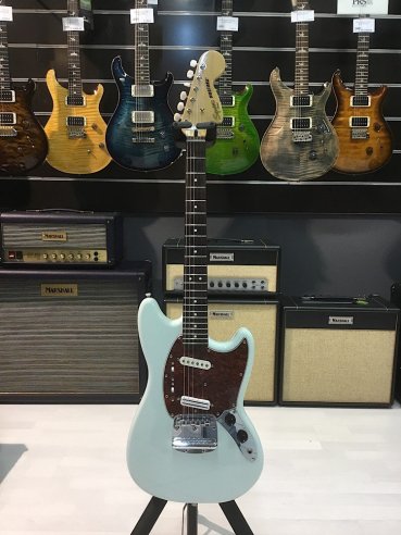 Squier Mustang Green c/Seymour Duncan