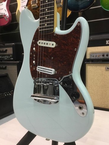 Squier Mustang Green c/Seymour Duncan