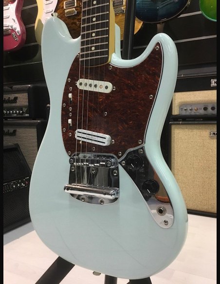 Squier Mustang Green c/Seymour Duncan