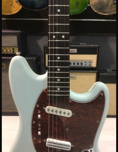 Squier Mustang Green c/Seymour Duncan