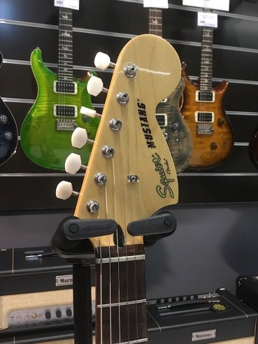 Squier Mustang Green c/Seymour Duncan