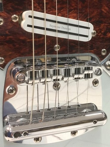 Squier Mustang Green c/Seymour Duncan