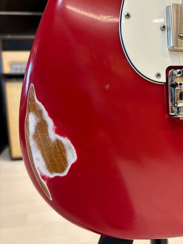 Suhr Custom Limited Edition Classic S Antique Roasted Rosewood HSS Fiesta Red Chitarra Elettrica