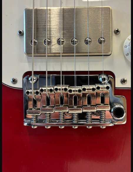 Suhr Custom Limited Edition Classic S Antique Roasted Rosewood HSS Fiesta Red Chitarra Elettrica