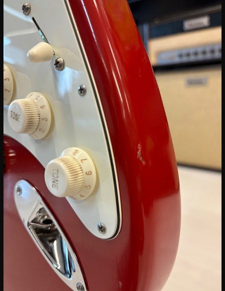 Suhr Custom Limited Edition Classic S Antique Roasted Rosewood HSS Fiesta Red Chitarra Elettrica