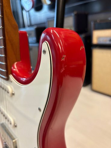 Suhr Custom Limited Edition Classic S Antique Roasted Rosewood HSS Fiesta Red Chitarra Elettrica