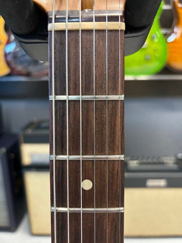 Suhr Custom Limited Edition Classic S Antique Roasted Rosewood HSS Fiesta Red Chitarra Elettrica