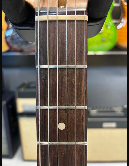 Suhr Custom Limited Edition Classic S Antique Roasted Rosewood HSS Fiesta Red Chitarra Elettrica