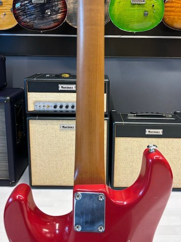 Suhr Custom Limited Edition Classic S Antique Roasted Rosewood HSS Fiesta Red Chitarra Elettrica