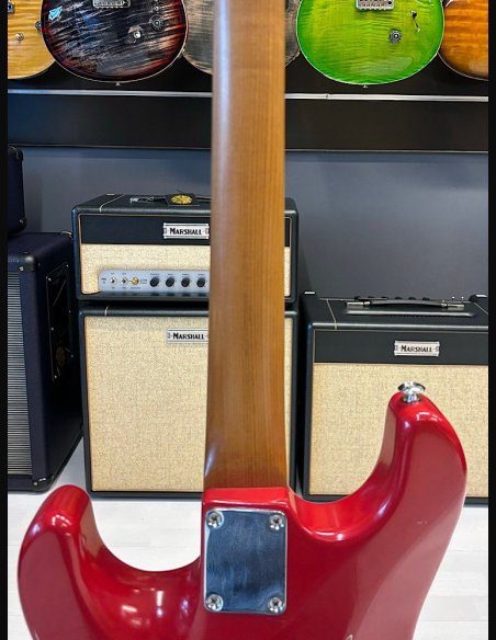 Suhr Custom Limited Edition Classic S Antique Roasted Rosewood HSS Fiesta Red Chitarra Elettrica