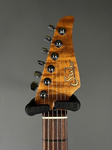 Suhr Classic S Antique RW HSH Flame Maple Neck Black