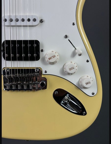 Suhr Classic S Antique RW HSS Vintage Yellow