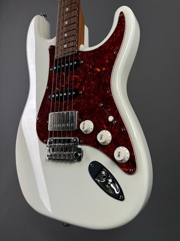 Suhr Custom Limited Edition Classic S RW Roasted Olympic White