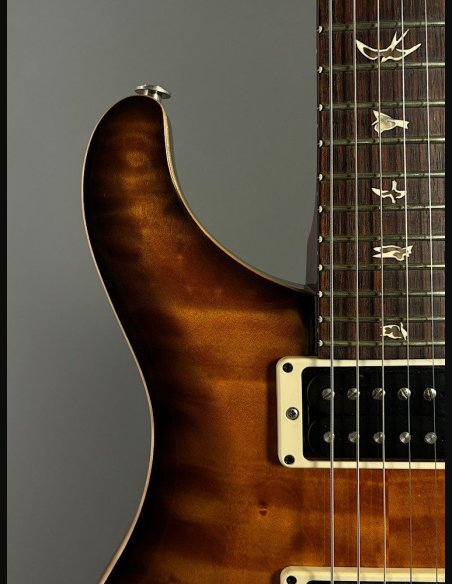 PRS Custom 24 Quilt Birds TR5 Tobacco Burst