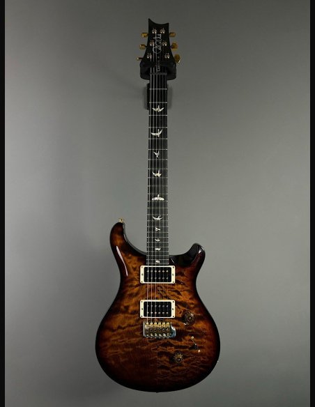 PRS Custom 24 10 Top ZW Wood Library Map Neck