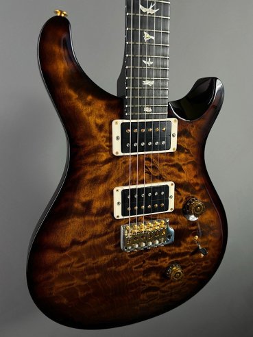 PRS Custom 24 10 Top ZW Wood Library Map Neck
