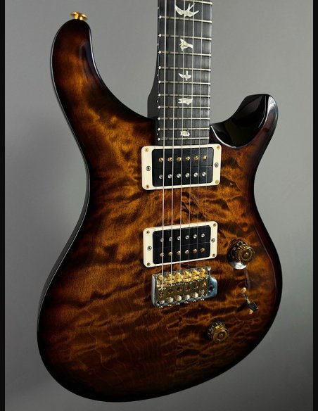 PRS Custom 24 10 Top ZW Wood Library Map Neck