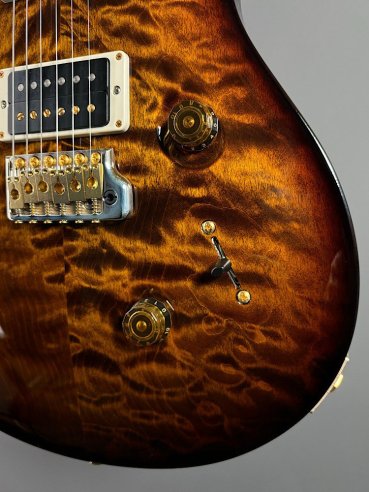 PRS Custom 24 10 Top ZW Wood Library Map Neck