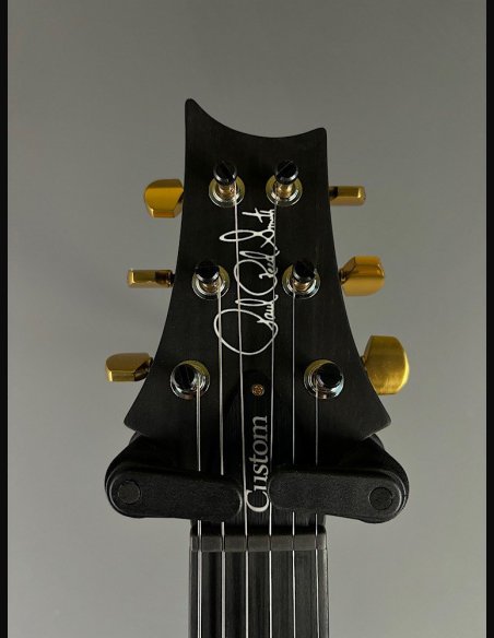 PRS Custom 24 10 Top ZW Wood Library Map Neck