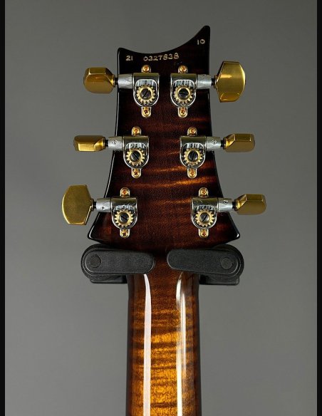 PRS Custom 24 10 Top ZW Wood Library Map Neck