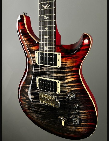 PRS Custom 24-08 85/15 Thin Charcoal Cherry Burst