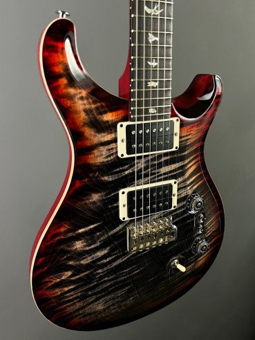 PRS Custom 24-08 85/15 Thin Charcoal Cherry Burst
