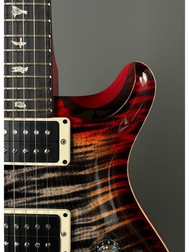 PRS Custom 24-08 85/15 Thin Charcoal Cherry Burst