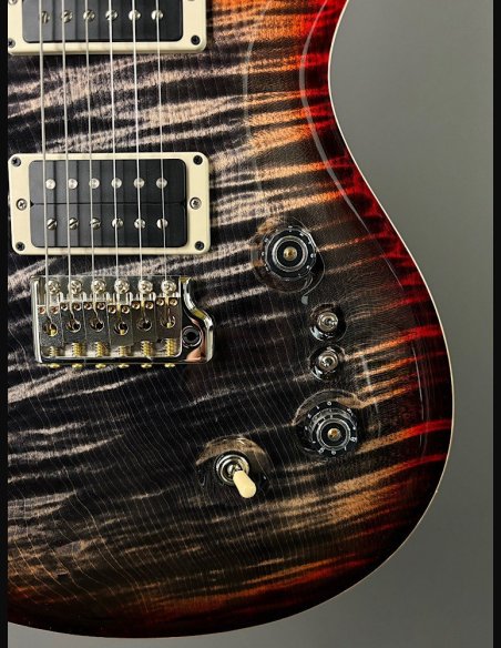 PRS Custom 24-08 85/15 Thin Charcoal Cherry Burst