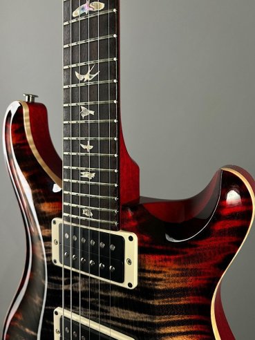 PRS Custom 24-08 85/15 Thin Charcoal Cherry Burst