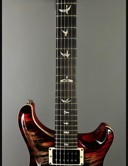 PRS Custom 24-08 85/15 Thin Charcoal Cherry Burst